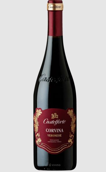 Rượu vang đỏ Veneto Ý Castelforte Corvina