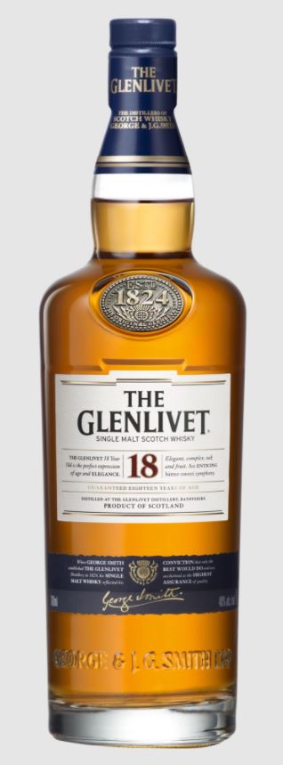 Rượu Whisky Glenlivet 18