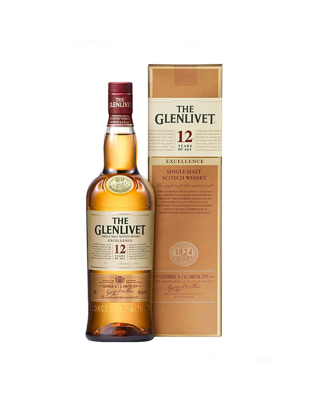 Rượu Whisky Glenlivet 12 Excellence