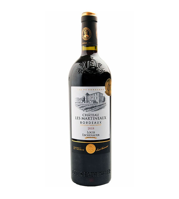 Rượu vang đỏ Bordeaux Pháp Chateau Les Gravettes 2018