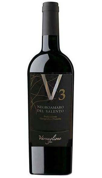 Rượu vang đỏ Ý Negroamaro del Salento IGP V3