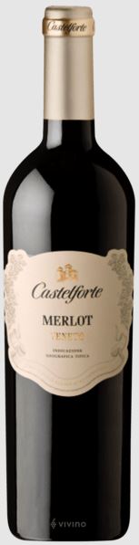 Rượu vang đỏ Veneto Ý Castelforte Merlot