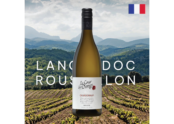 Rượu Vang Trắng  La Cour Des Dames Chardonnay 2021