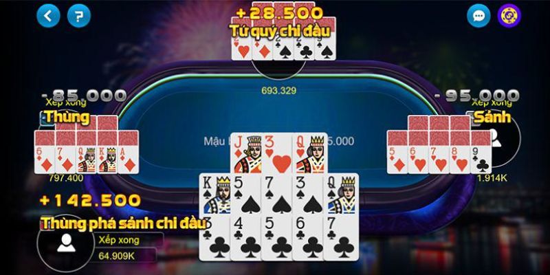 Cách chơi game bài Mậu Binh chi tiết, dễ hiểu nhất trên Go88