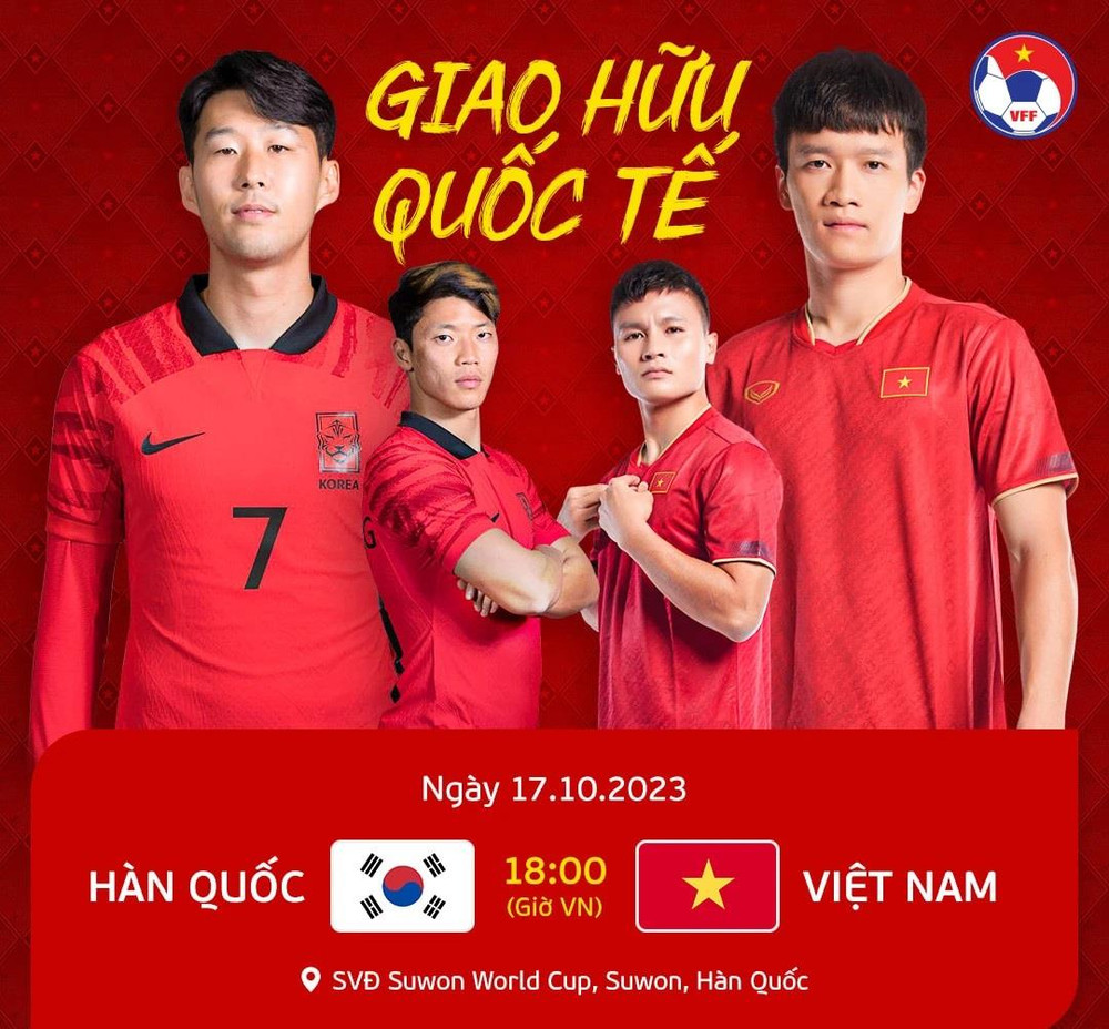 Giao hữu quốc tế Hàn Quốc-Việt Nam: 'Thuốc thử' liều cao | Vietnam+ (VietnamPlus)