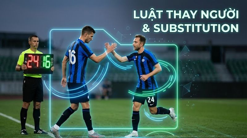 Luật thay người là gì? Được thay bao nhiêu người mỗi trận?